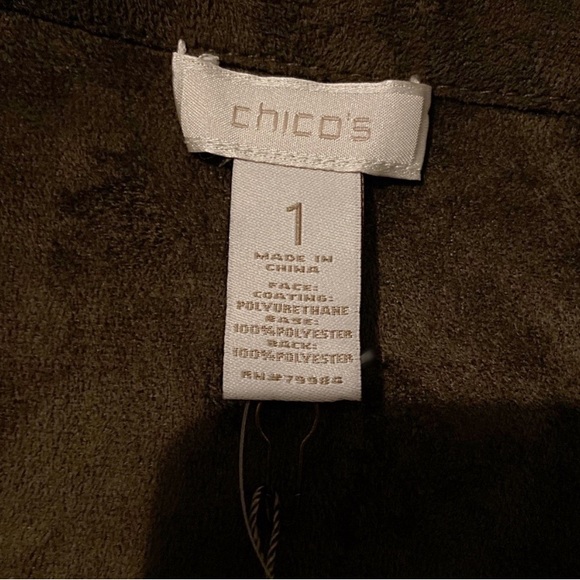 Chico’s reversible suede jacket - Picture 11 of 14